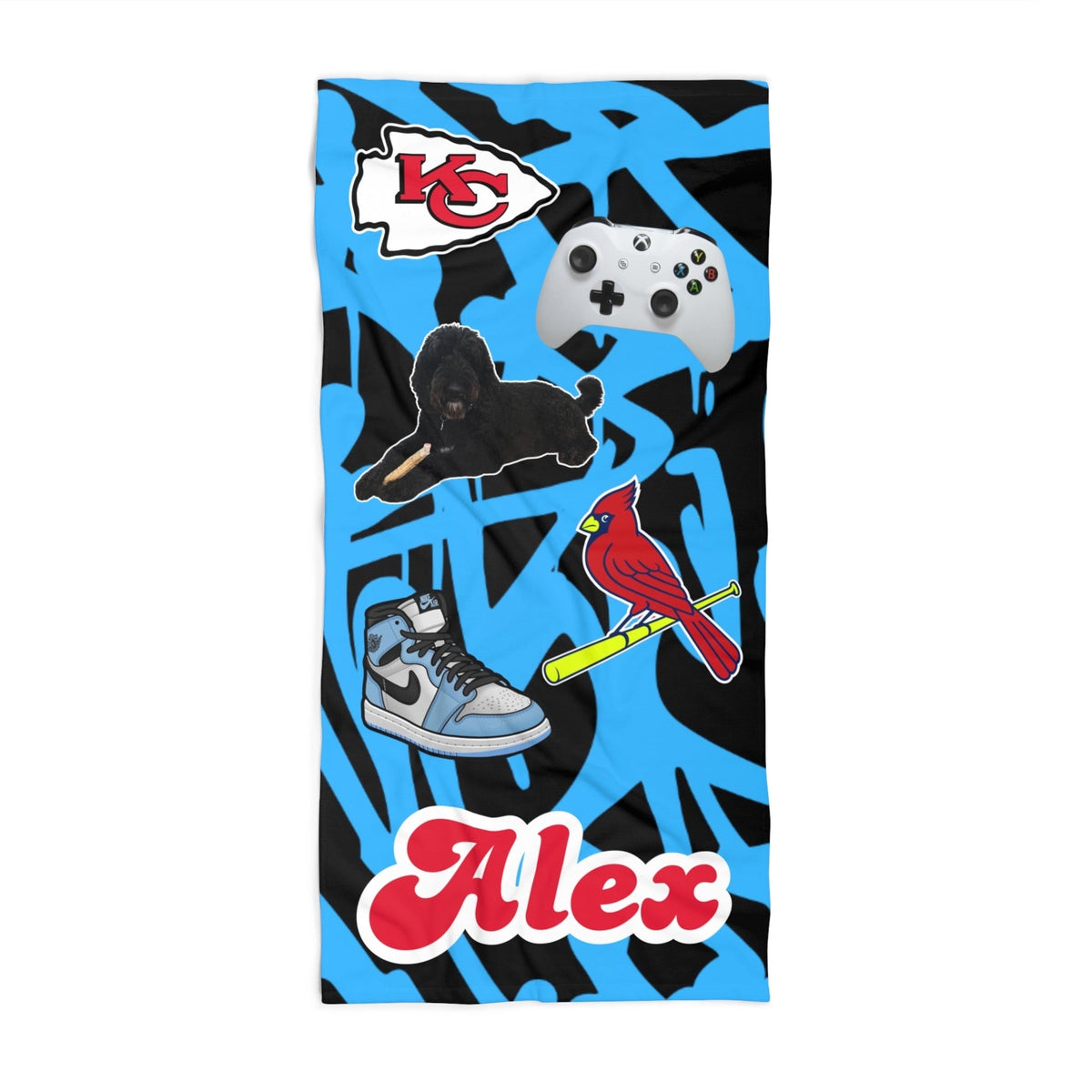 BRSwag Favorite Things Beach Towel