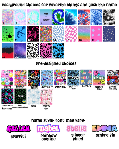 BRSwag My Favorite Things Clip Case