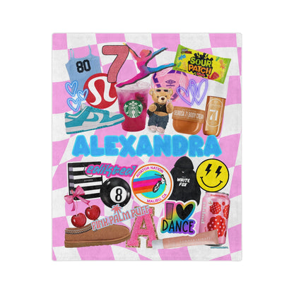 BRSwag "My Favorite Things" Throw Blanket